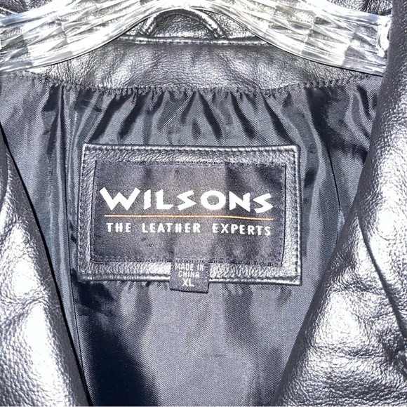 Wilson Woman 100% Leather Jacket Size XL - Picture 5 of 5